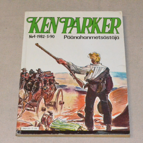 Ken Parker 4 - 1982 Päänahanmetsästäjä